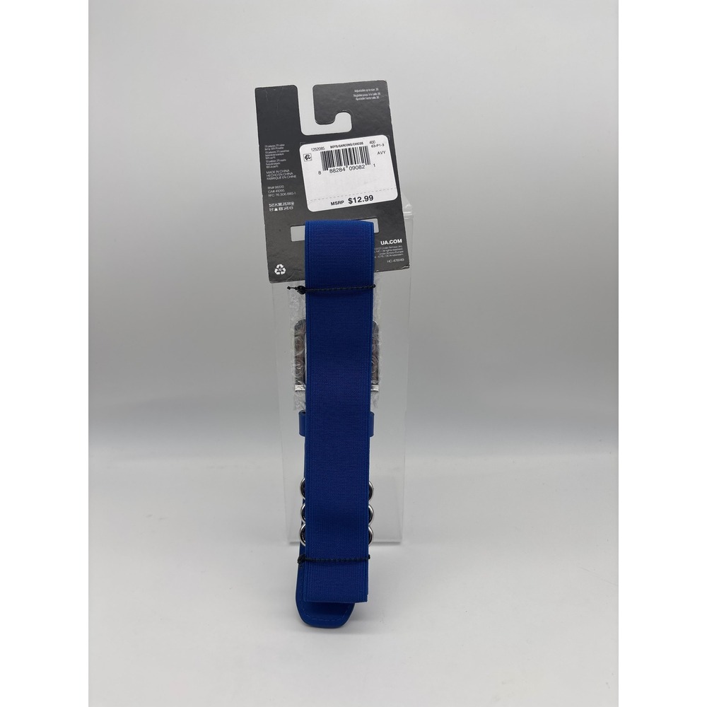 Under Armour Baseball Belt Adjustable OSFA Youth Boys Girls Blue - Picture 2 of 3